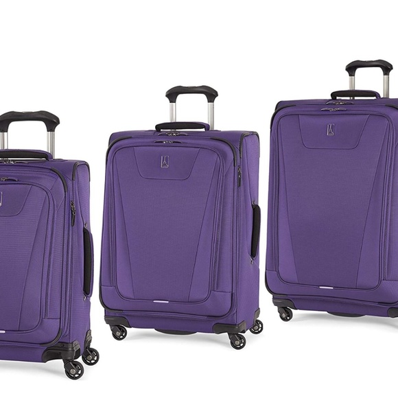 Travelpro Maxlite 4 2 Piece Set of 21 and 25 Spinner Purple
